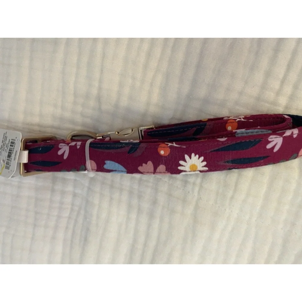 Boots & Barkley Floral Dog‎ Collar Large/XL | Adjustable Metal Buckle | New